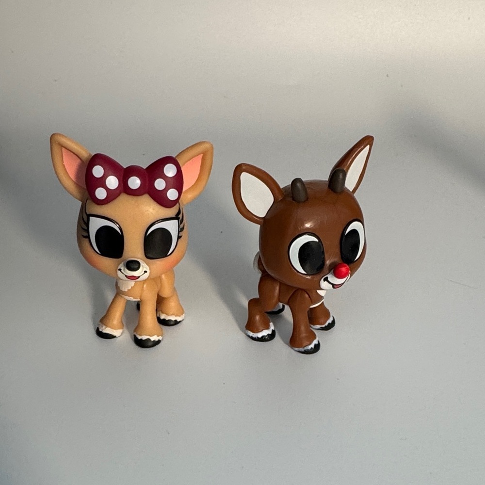 Funko Adorable Reindeer and Doe Toy‎ Set - Brown and Tan